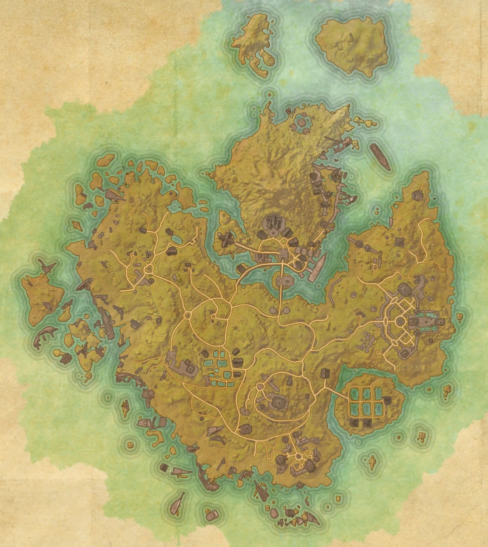 Khenarthis Roost Map Elder Scrolls Online Guides