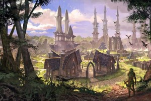 The Elder Scrolls Online Concept Art - Elden Root (1)