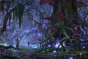 The Elder Scrolls Online Concept Art - Forest