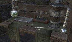 Alchemy crafting station