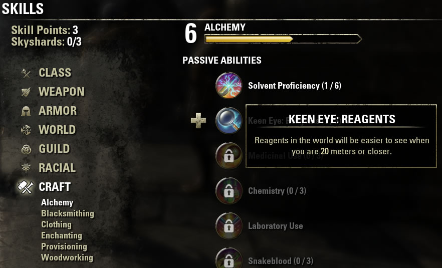 Crafting Skill Lines Guide | Elder Scrolls Online Guides