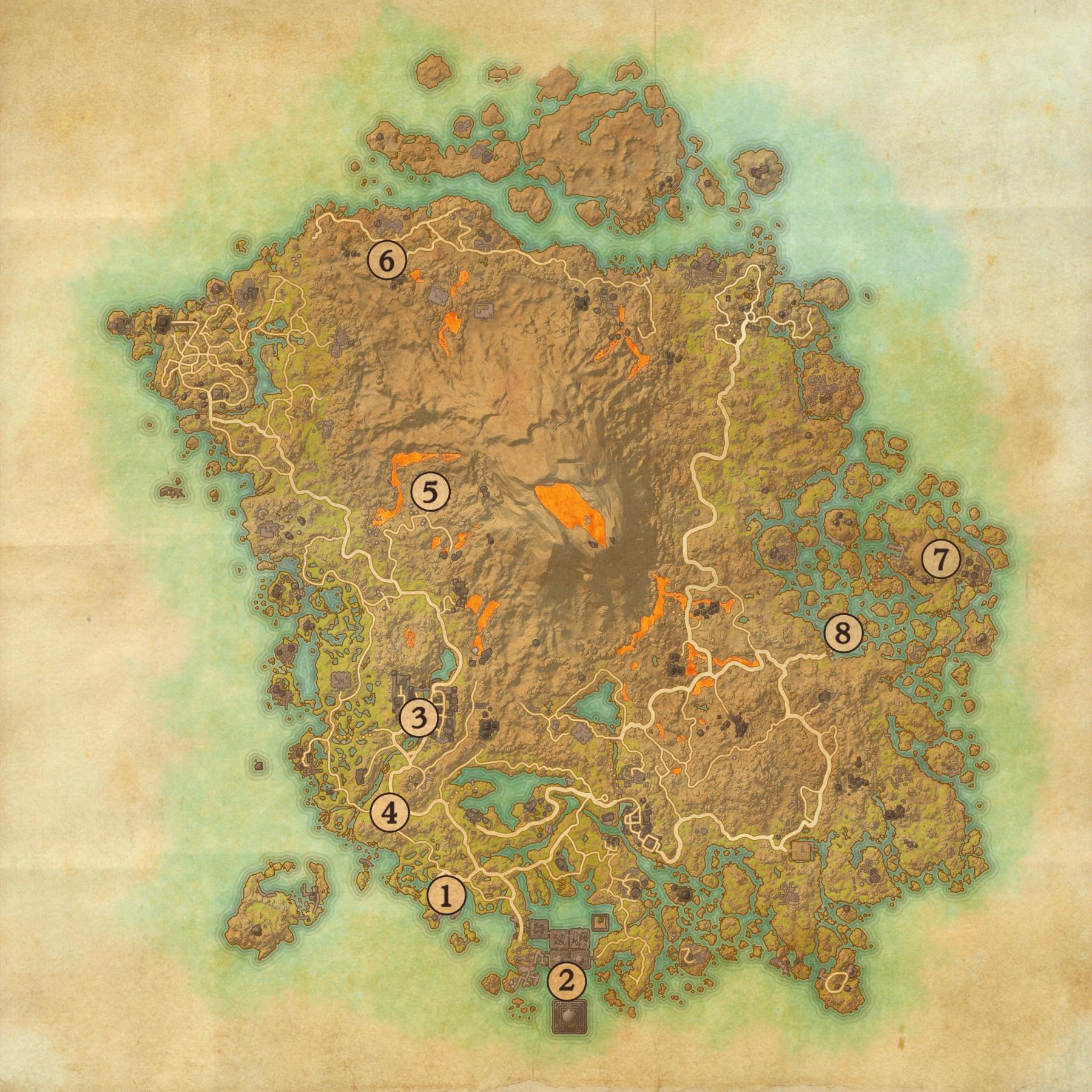 Vvardenfell map. 