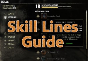 Skill lines guide