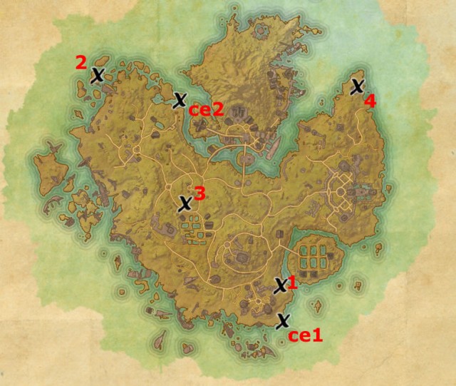 Khenarthi's Roost treasure map locations