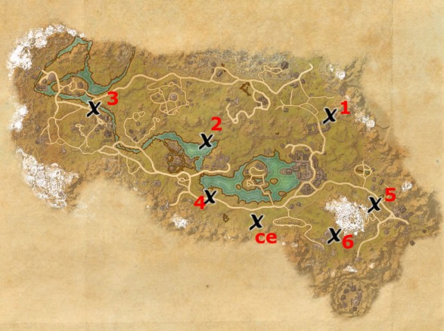 The Rift treasure map locations