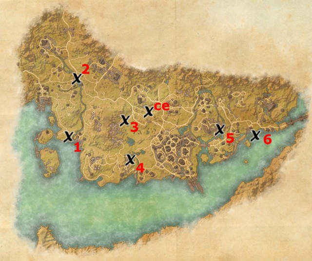 Stormhaven treasure map locations