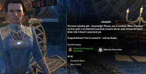 Psijic Order skill line reward