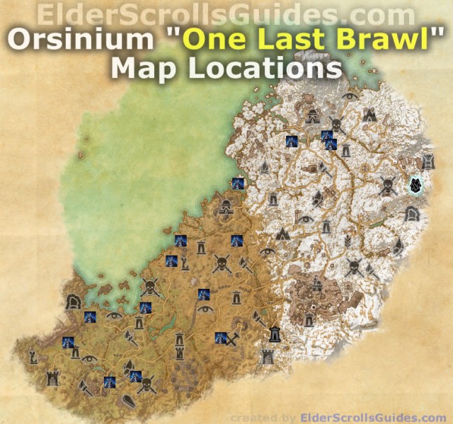 Orsinium One Last Brawl Map Locations