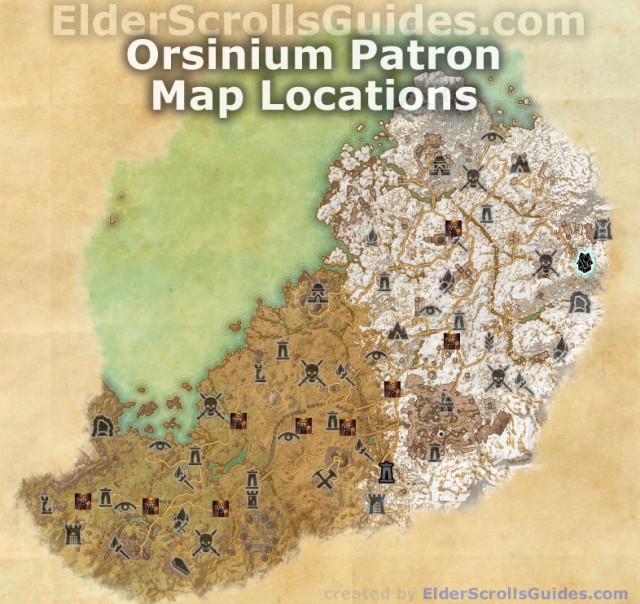 Orsinium Patron Map