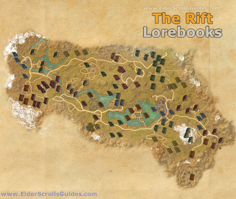 Where to find all the lorebooks in eso? 