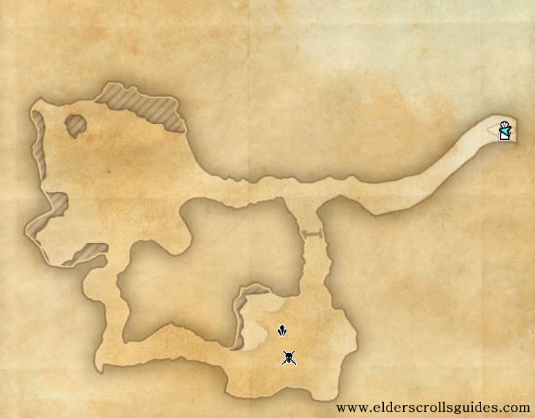 Lady Llarel's Shelter delve map
