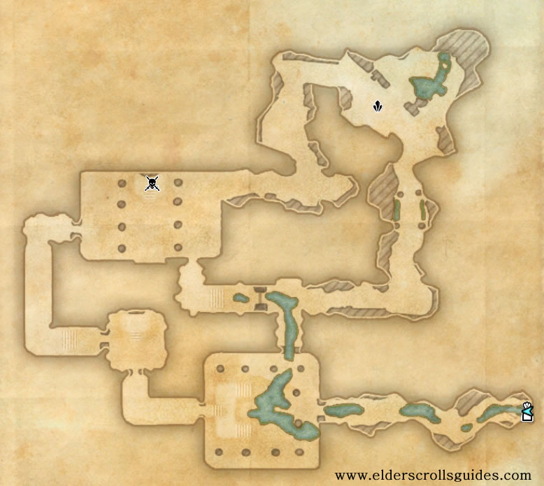 Mehrune's Spite delve map