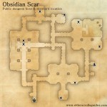 Obsidian Scar public dungeon map