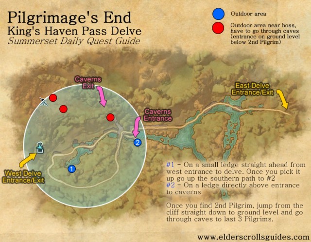 Pilgrimage's End daily quest guide