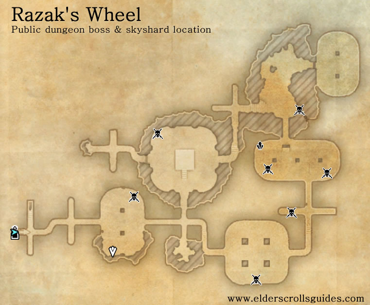 Razak's Wheel public dungeon map