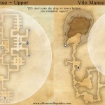 The Vile Manse public dungeon map