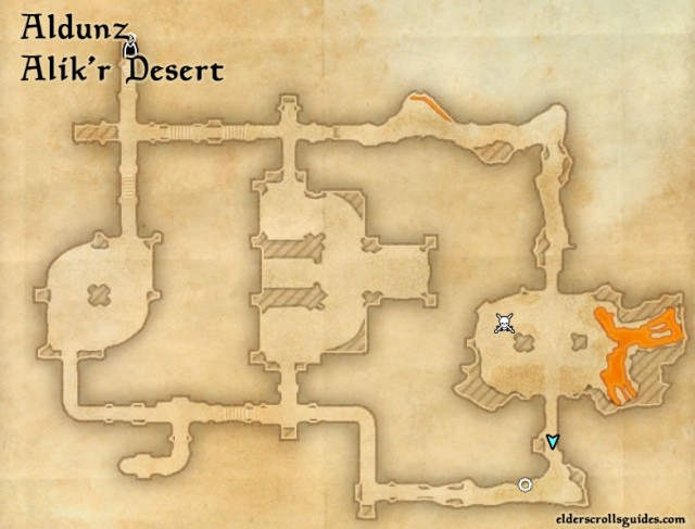 Aldunz Precursor location - Construct's Chestplate