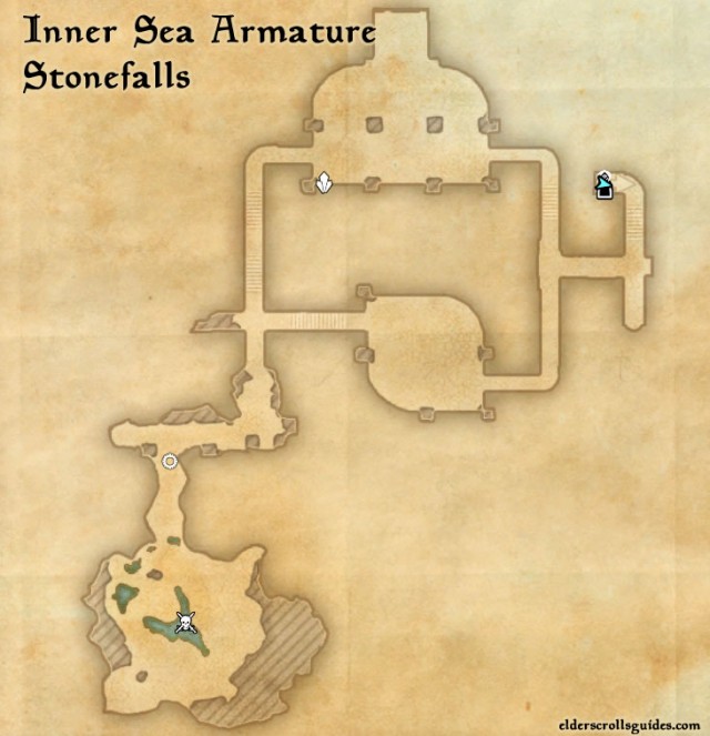 Inner Sea Armature Precursor location - Construct's Left Hand