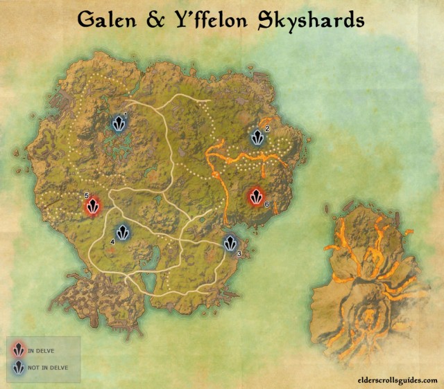 Galen / Y'ffelon skyshards map
